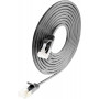 Cabo de rede Wirewin Slim Cat6a U/FTP RJ45, 3 m, preto