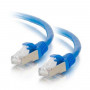 Cabo de rede Cat6a S/FTP RJ45 Mercodan, 15 m, azul