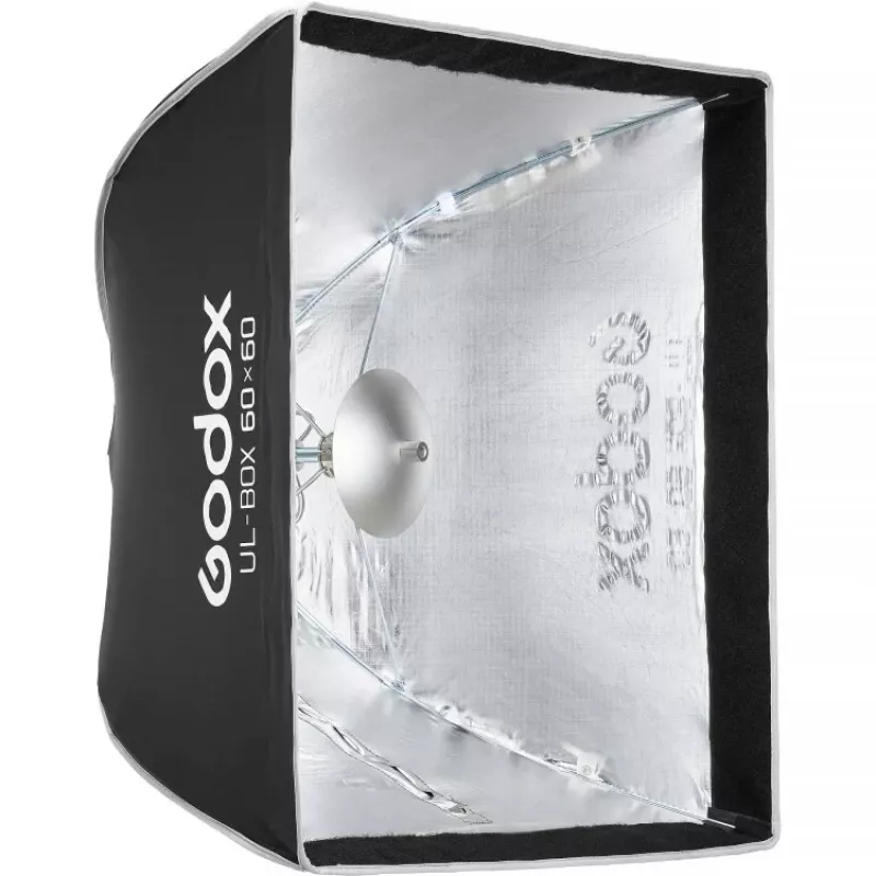 Godox UL-Box-6060 softbox de guarda-chuva modificador de iluminação de estúdio Bowens