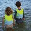 Colete salva-vidas Sunnylife (2-3 anos) – Salty the Shark Aqua Neon Yellow