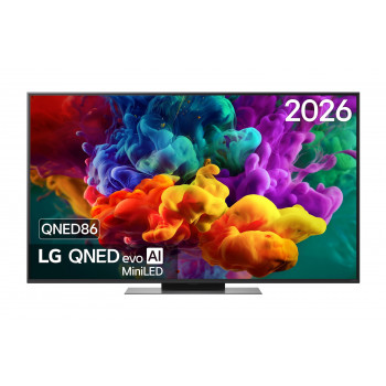 LG 55QNED86B6B 55 polegadas QNED MiniLED 4K UHD 144Hz VRR Smart TV (2026)