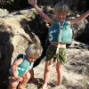 Colete salva-vidas para criança Sunnylife (2-3 anos) – Into the Jungle
