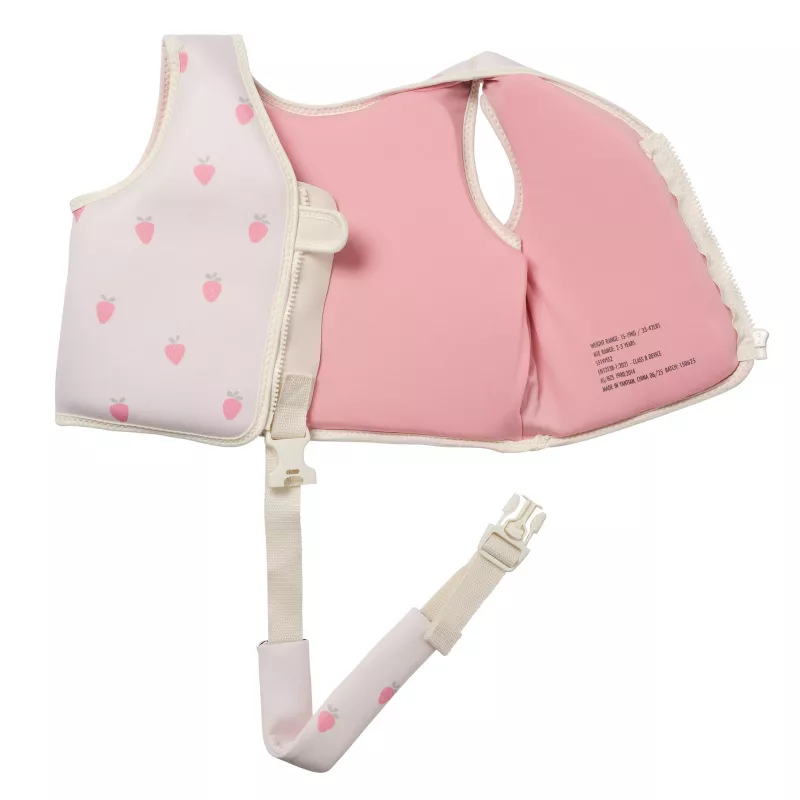 Colete salva-vidas para criança Sunnylife (2-3 anos) – Strawberry Sunshine