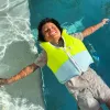Colete salva-vidas para criança Sunnylife (3-6 anos) – Aqua Neon