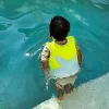 Colete salva-vidas para criança Sunnylife (3-6 anos) – Aqua Neon