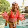 Sunnylife colete salva-vidas para criança (1-2 anos) – Neon Strawberry