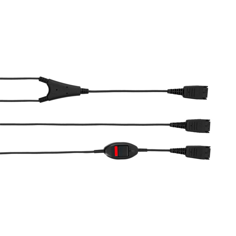 Jabra cabo QD Supervisor com botão de silenciamento Supervisor 8800-02-01