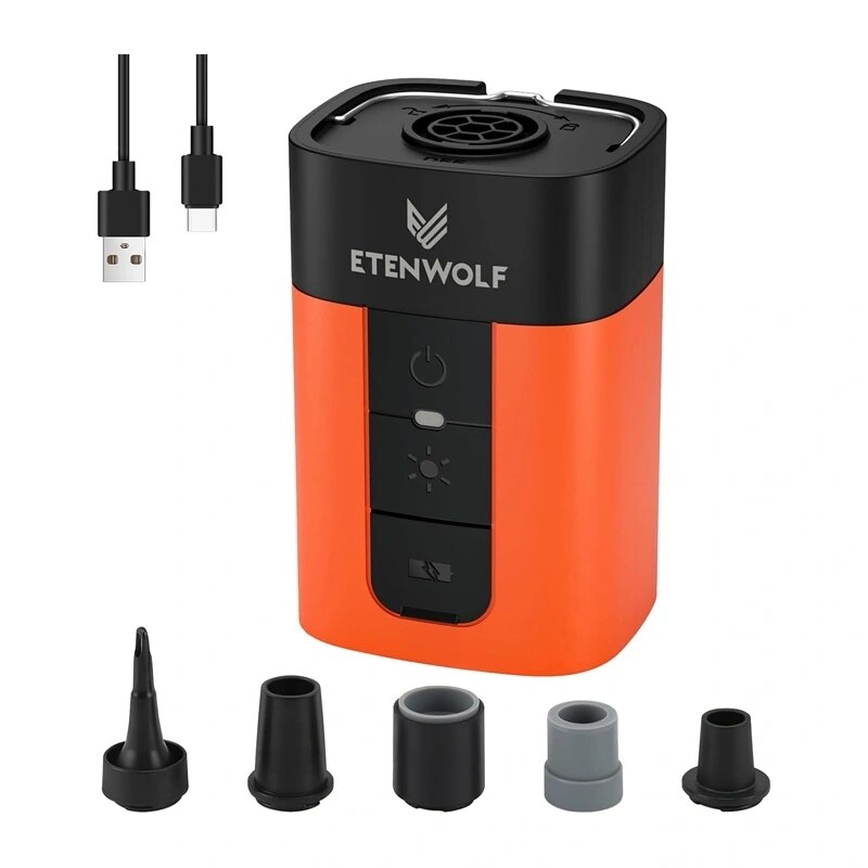 Bomba elétrica Etenwolf AIR 5 Pro 10400mAh (laranja)