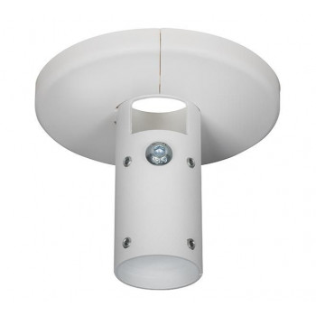 B-Tech SYSTEM V suporte de teto fixo para tubos de 38 mm, branco (BT5920/W)