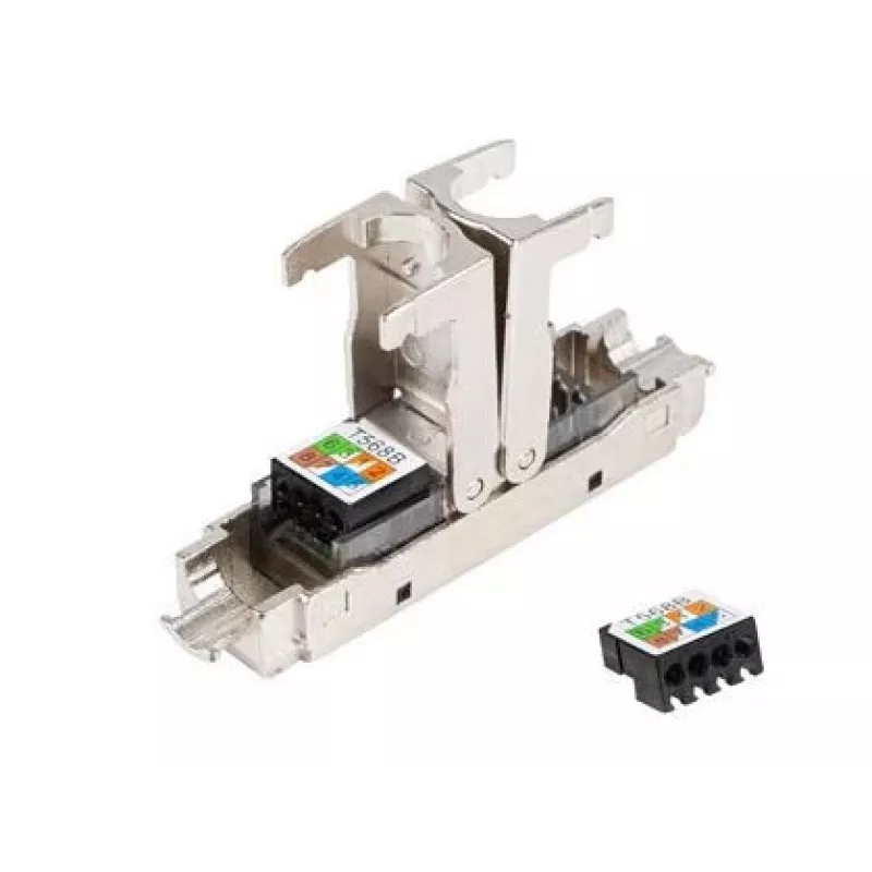 Lanberg ficha de rede cat.6 FTP sem ferramentas PL2S6-6000TL