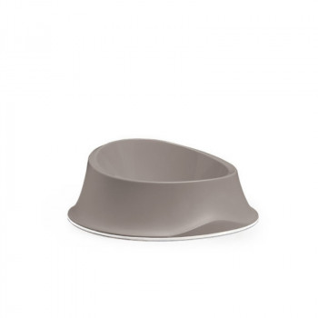 Stefanplast comedouro Chic 0,65L 22x22x8,6cm cinzento-claro
