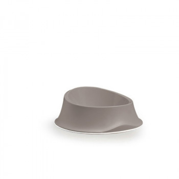 Stefanplast comedouro Chic 0,35L 18x18x7cm cinzento-claro
