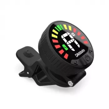 D'Addario PW-CT-26 - afinador de guitarra, preto
