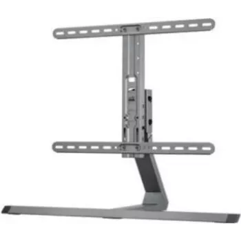 Suporte de mesa Hagor HA Tablestand L para ecrãs LCD de 55-75 polegadas, VESA até 600 x 400 mm, prateado