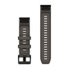 Pulseira Garmin QuickFit 22, Pebble Grey em silicone [010-14559-00]