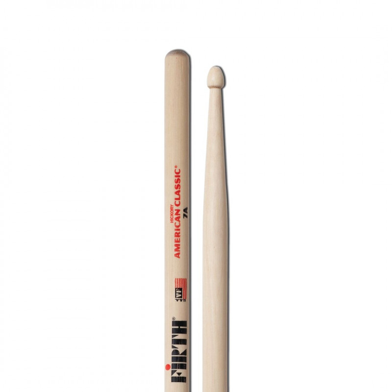 VIC FIRTH 7A American Classic Hickory - baquetas