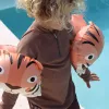 Braçadeiras de natação para criança Sunnylife – Tino the Tiger