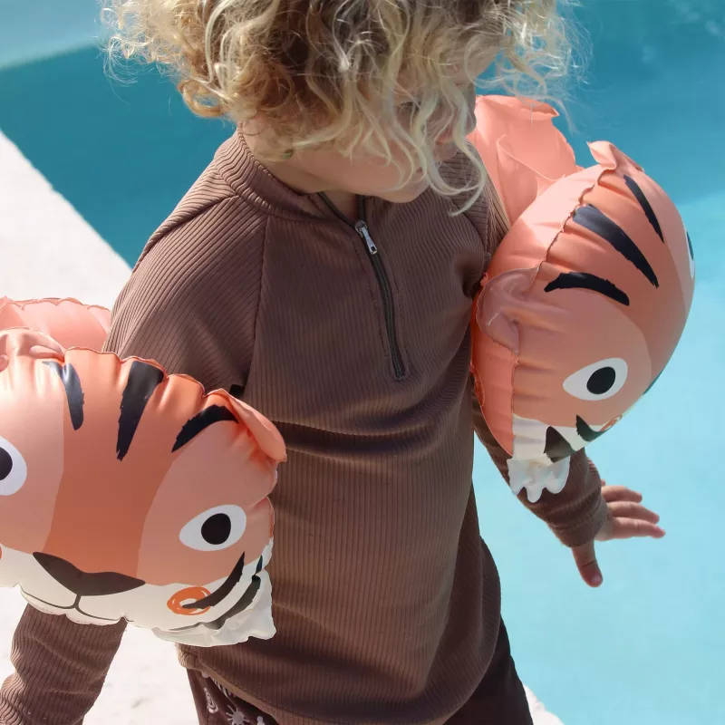 Braçadeiras de natação para criança Sunnylife – Tino the Tiger