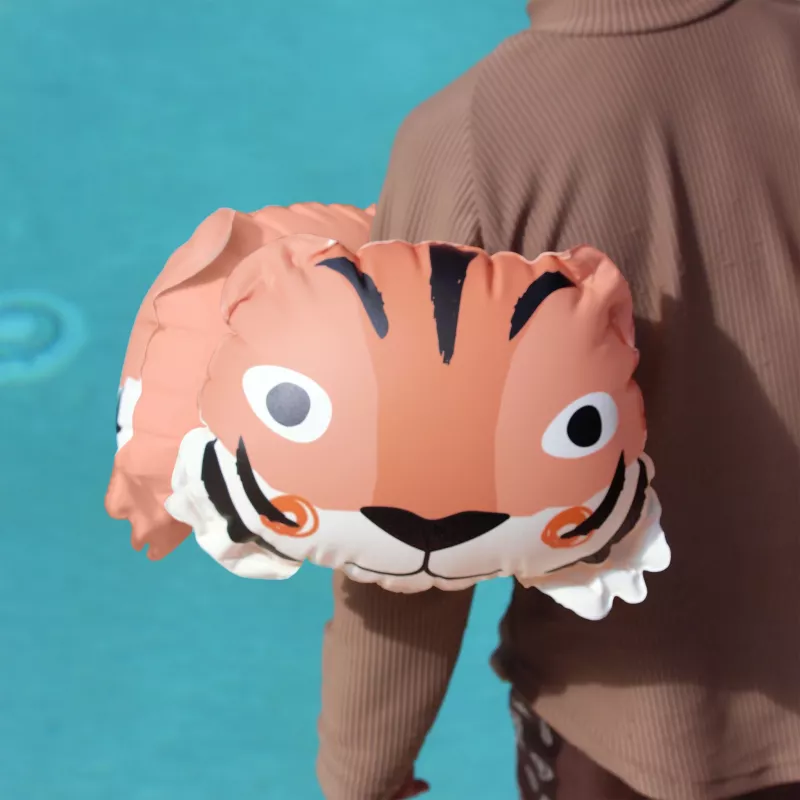 Braçadeiras de natação para criança Sunnylife – Tino the Tiger