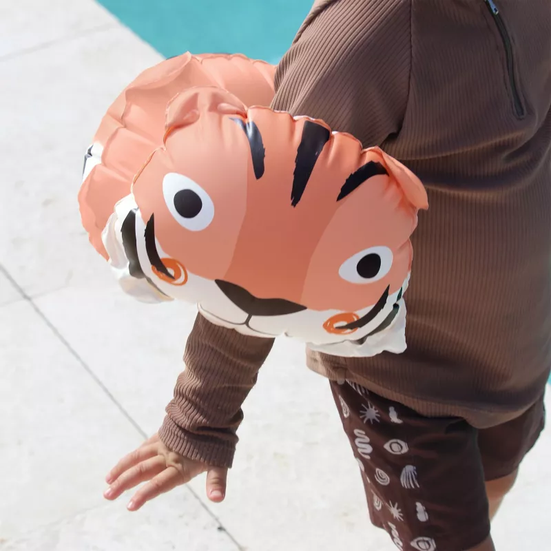 Braçadeiras de natação para criança Sunnylife – Tino the Tiger