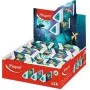 Borracha de plástico Maped Pyramide DRAGON, branca, triangular, sem ftalatos e PVC, expositor de 24 (119527)