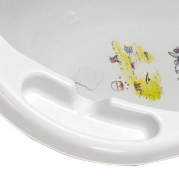 Keeeper banheira para bebé 100cm com tampão Maria Winnie the Pooh 100x51x29cm branco