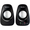 Altifalante SVEN 190, preto, USB, potência de saída 2x3W (RMS)