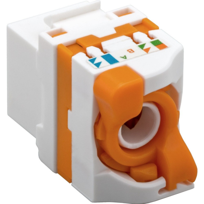 Módulo Keystone Techly 028573 RJ45 UTP Cat6, auto-encaixe, para PoE