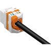 Módulo Keystone Techly 028573 RJ45 UTP Cat6, auto-encaixe, para PoE