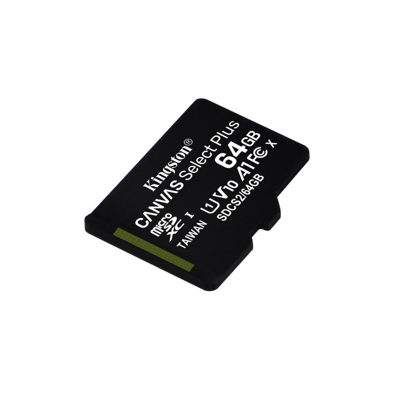 Cartão de memória microSDXC Kingston 64 GB, UHS-I (SDCS2/64GBSP)