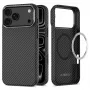 Capa para smartphone Tech-Protect Ion Carbon Magsafe iPhone 17 Pro Max / 18 Pro Max preto/prateado