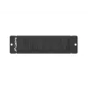 Painel de escovas Lanberg para armário rack de 10 polegadas, preto (AK-1104-B)