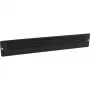 Passagem de cabos com escovas Getfort para armários rack de parede, 340 mm, preto