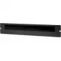 Passagem com escovas Getfort GF-Brush-SB para armários verticais, preto