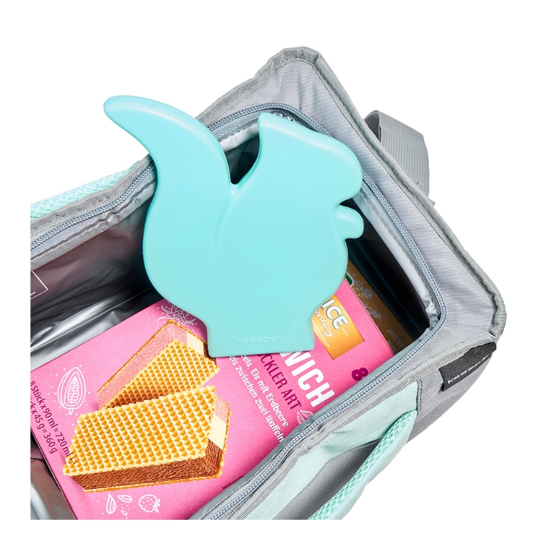 Conjunto de 2 elementos de frio Keeeper Keeepy 18,5x14x1,5 cm azul-turquesa