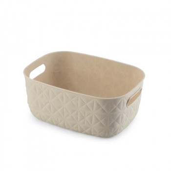 Cesto Curver Softex S 4 l, 26,4 x 19,4 x 11,1 cm, branco giz