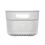 Cesto Curver Filo XS 3,5 l, 23,5x17,5x12 cm, branco