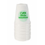 Copos compostáveis de cana-de-açúcar Gogreen 250 ml, 10 unid.