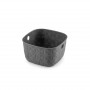 Cesto Curver Softex XS 3 l, 19,4x19,4x11,1 cm, cinzento-escuro