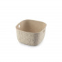 Cesto Curver Softex XS 3 l, 19,4x19,4x11,1 cm, branco giz