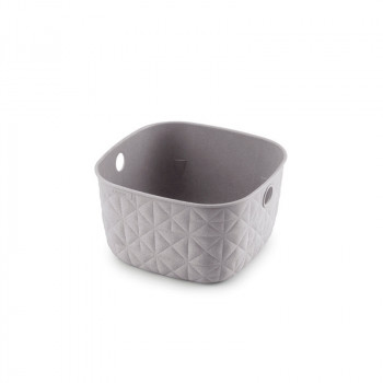 Cesto Curver Softex XS 3 l, 19,4 x 19,4 x 11,1 cm, cinzento-castanho