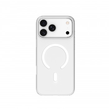 Capa Just Must MagSafe Crystal I para iPhone 18 Pro, transparente