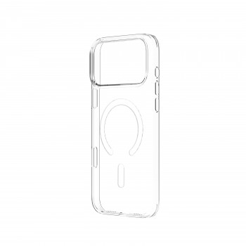 Capa Just Must MagSafe Crystal I para iPhone 18 Pro, transparente
