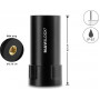 Antena GNSS multibanda Navilock conector macho SMA 35 dB ativa exterior preta 5,6 cm