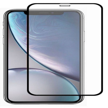 Película de vidro temperado antistática 2.5D Full Cover para Apple iPhone XR/11 (Japan Glue, Corning)