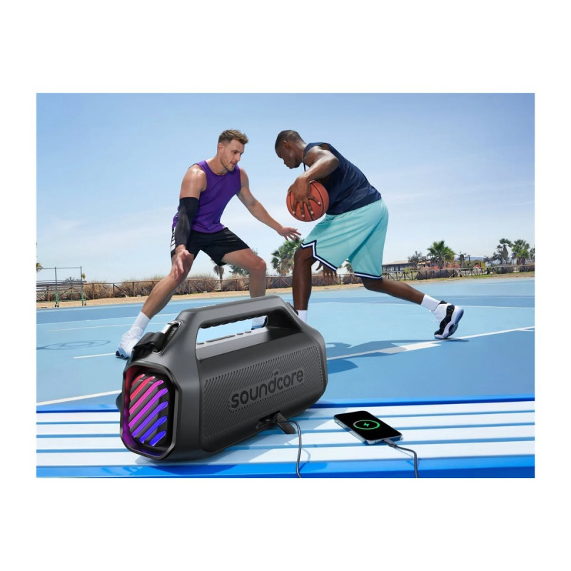 Anker Soundcore Boom 2 Plus A3134 Coluna Bluetooth, preto