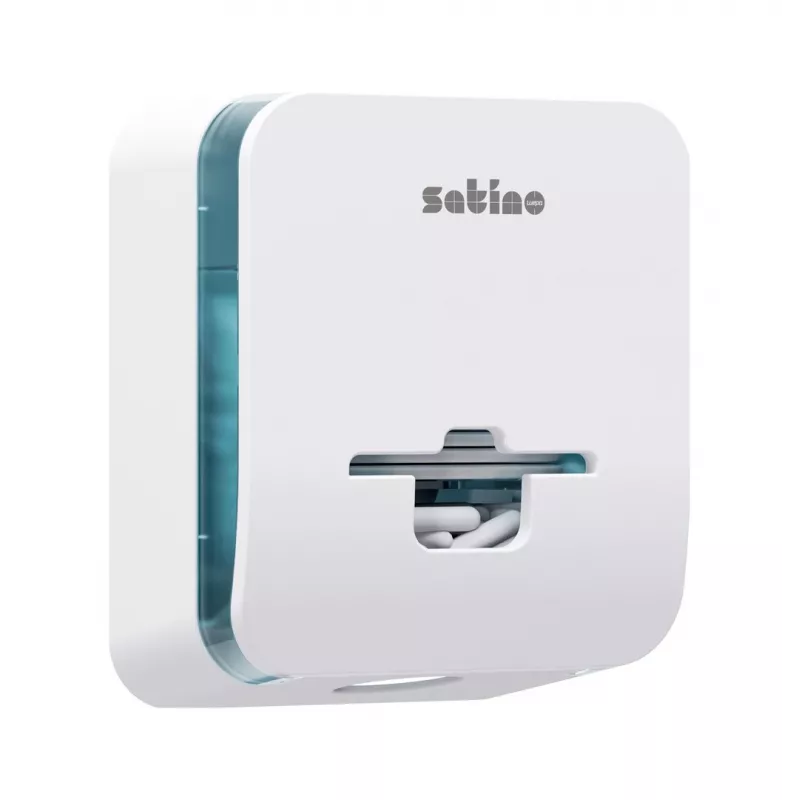 Satino Dispensador de higiene feminina HYGINITY FemCare FC1 Sistema 333442 branco plástico