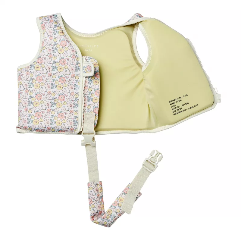 Sunnylife Colete de natação para criança (2-3 anos) – Into the Garden