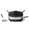 Máquina de pizza Tristar PZ-9174 com caixa Cool-Touch, revestimento antiaderente, luz de controlo