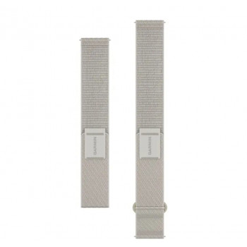 Garmin Pulseiras Quick Release (20 mm) Marfim ComfortFit Nylon